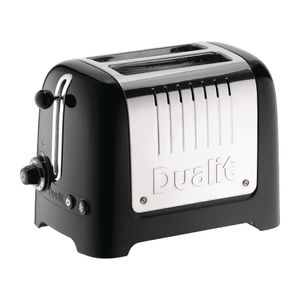 Dualit 2 Slice Lite Toaster Black 26205 - CC800  - 1