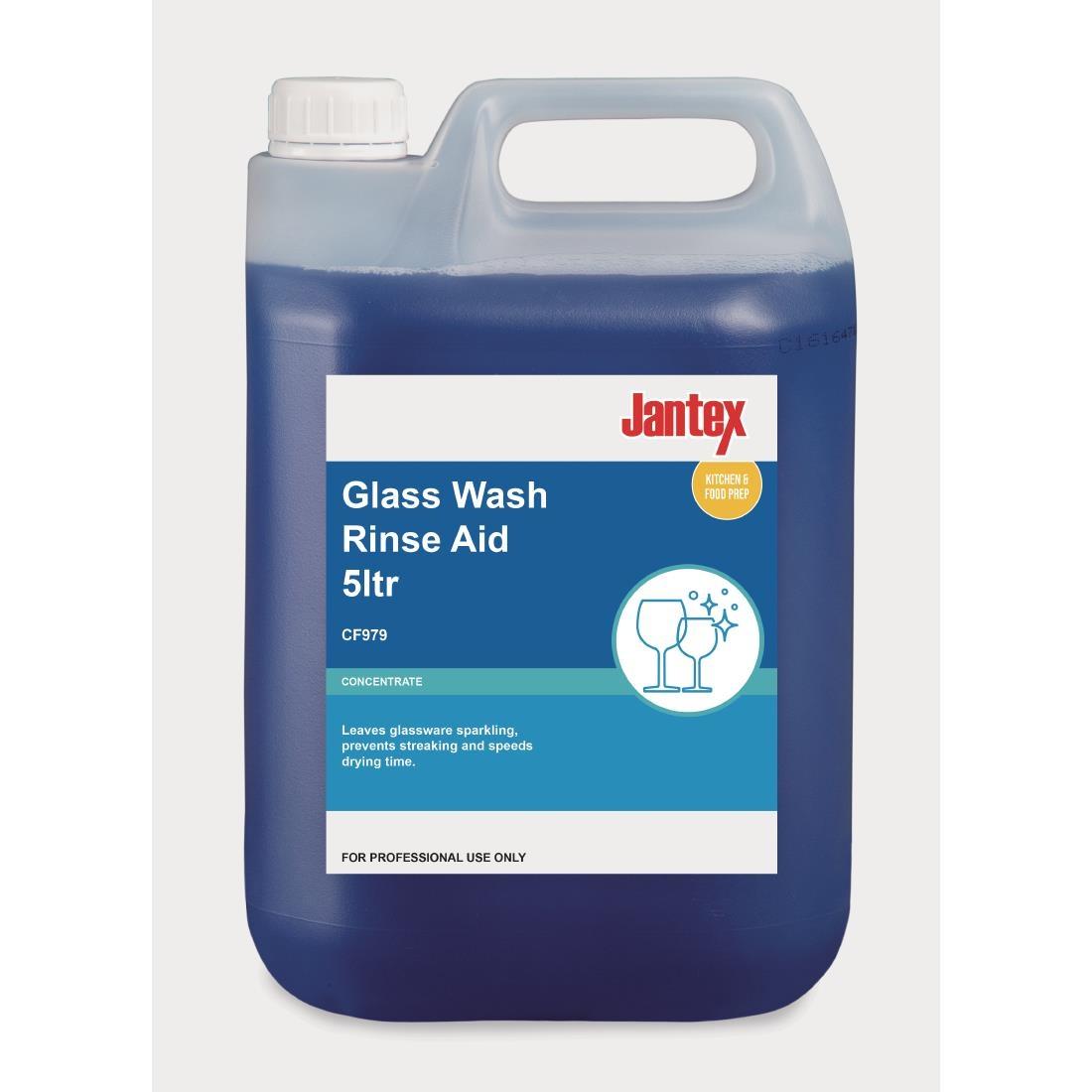 Jantex Glasswasher Detergent and Rinse Aid Concentrate 5Ltr (2 Pack) - SA487  - 3