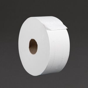 Jantex Jumbo Toilet Rolls 2-Ply 300m (Pack of 6) - DL919  - 1