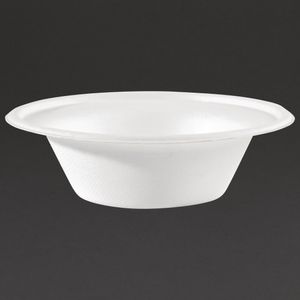Fiesta Compostable Bagasse Bowls Round 10oz (Pack of 50) - CW906  - 1