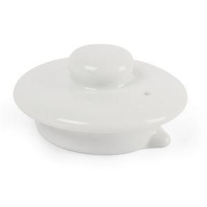 Olympia Whiteware Teapot Lid (Pack of 4) - DP996  - 1