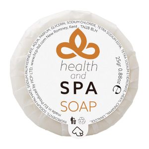 Health & Spa Green Tea Pleated Soap (Pack of 100) - HC688  - 1