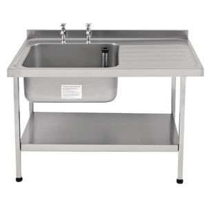 Franke Sissons Stainless Steel Sink Right Hand Drainer 1500x650mm - DN618  - 1