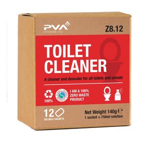 PVA Hygiene Toilet Cleaner Soluble Sachets (12 Sachets) - FE759  - 1