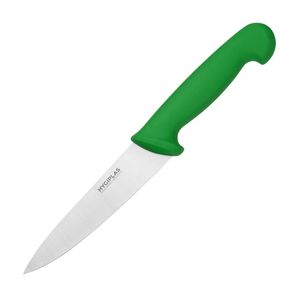 Hygiplas Chef Knife Green 16cm - C864  - 1