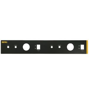 Buffalo Control Panel Sticker - AJ537  - 1
