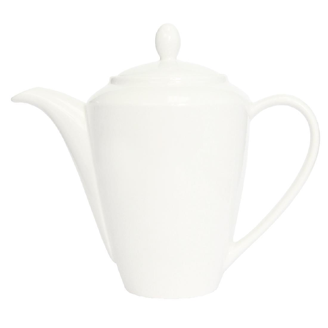 Steelite Simplicity White Harmony Coffee Pots 852ml (Pack of 6) - V9490  - 1