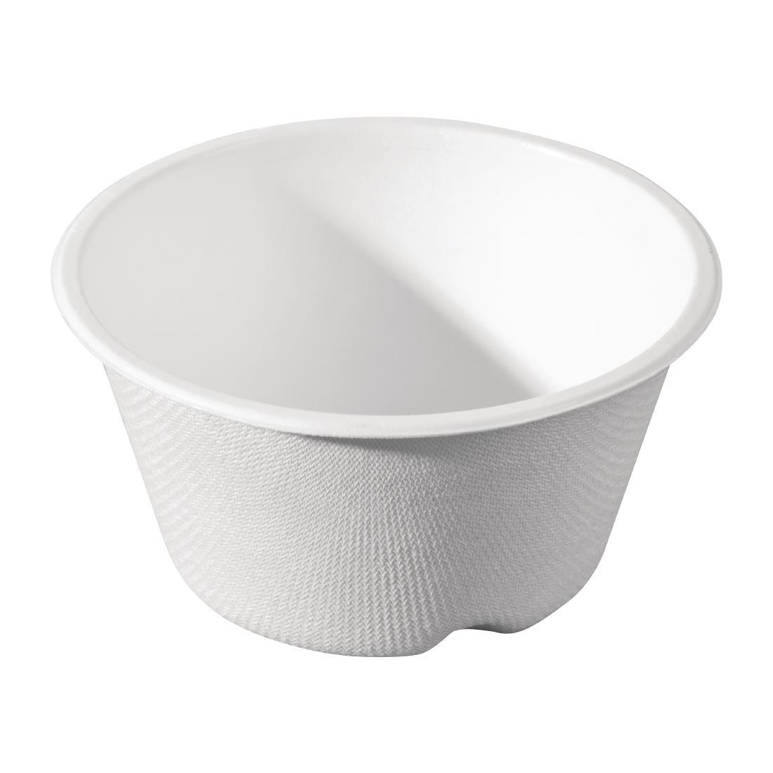 Solia Bagasse Round Containers 180ml (Pack of 25) - FC767  - 1