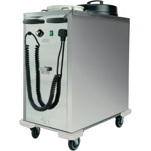 Moffat Twin Stack Mobile Heated Plate Dispenser HP2 - DR401  - 1