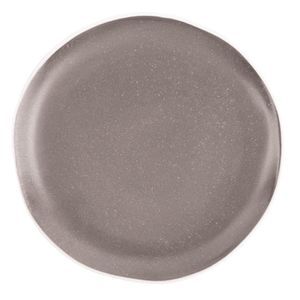 Olympia Chia Plates Charcoal 205mm (Pack of 6) - DR815  - 1