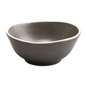 Olympia Chia Dipping Dishes Charcoal 80mm (Pack of 12) - DR820  - 1