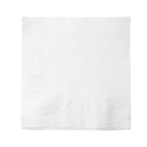 Fiesta Recyclable Lunch Napkin White 30x30cm 2ply 1/4 Fold (Pack of 2000) - CM562  - 3