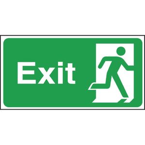 Exit Sign - W308  - 1