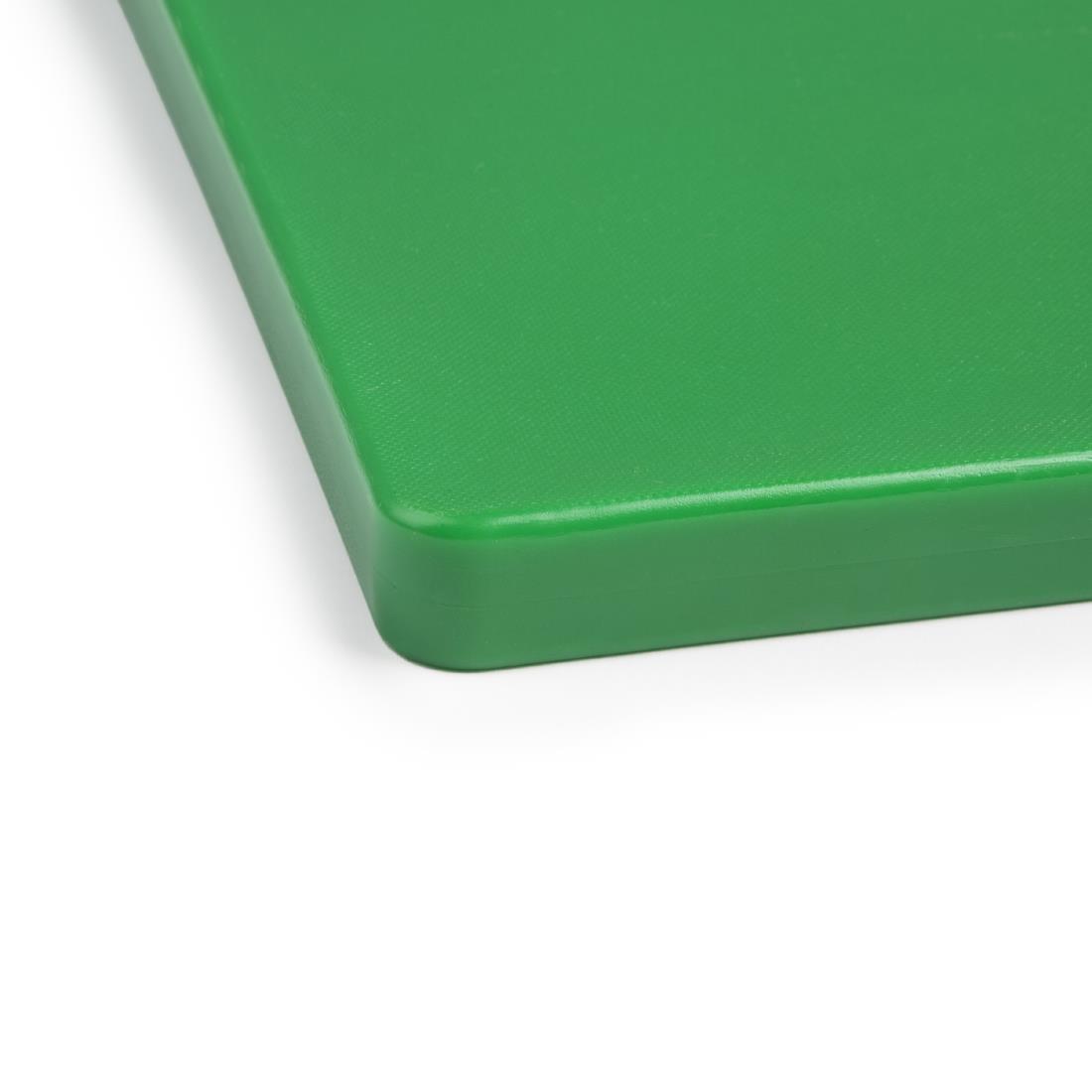 Hygiplas Extra Thick Low Density Green Chopping Board Standard - DM006  - 3