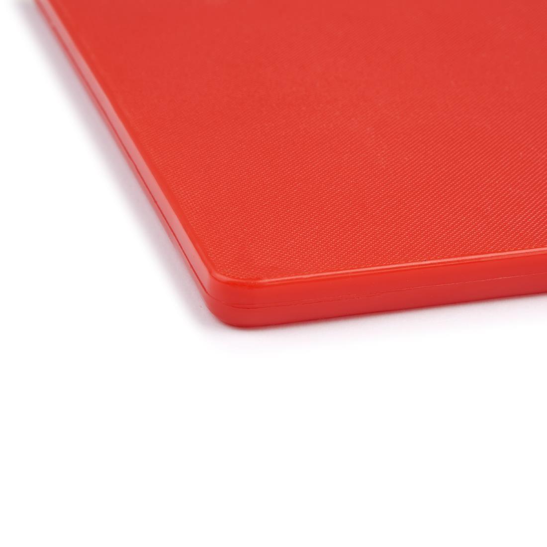 Hygiplas Low Density Red Chopping Board Small - GH794  - 5