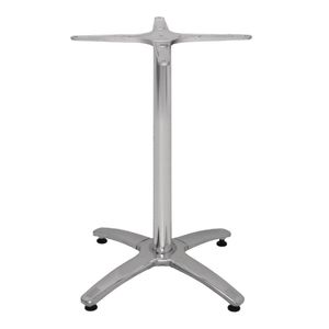 Bolero Aluminium Four Leg Table Base - DN641  - 1