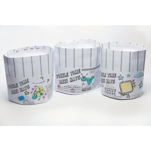 Crafti's Bizzi Kids Paper Chef Hats (Pack of 200) - GH047  - 1