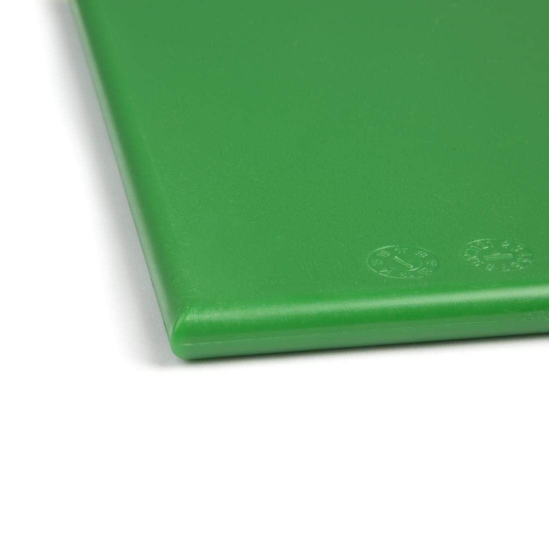 Hygiplas High Density Green Chopping Board Standard - J012  - 3