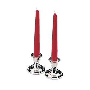 Silver Plated Candlestick Holders (Pack of 2) - P907  - 1