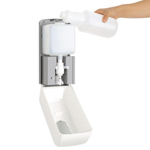 Jantex Automatic Spray Hand Soap and Sanitiser Dispenser 1Ltr - FN976  - 6
