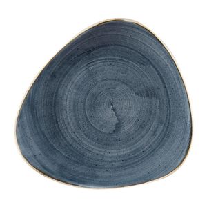 Churchill Stonecast Triangular Plates Blueberry 229mm (Pack of 12) - DW363  - 1
