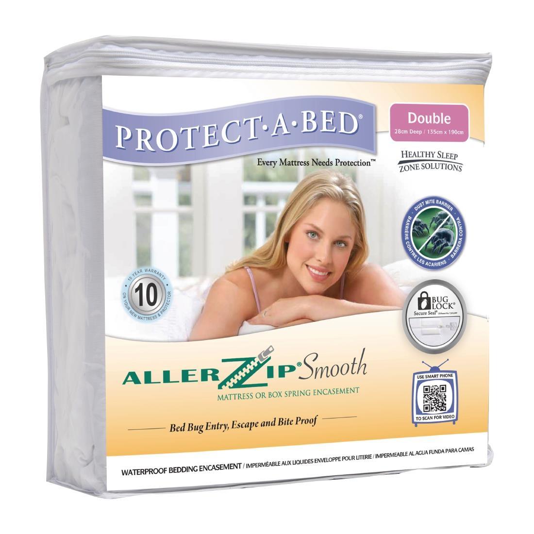 Protect-A-Bed Allerzip Smooth Mattress Protector Special 200cm - HA514  - 4