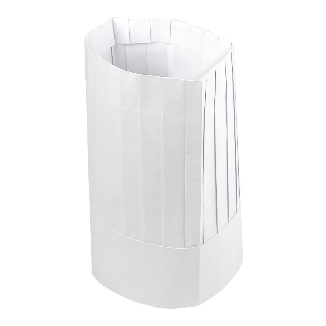 eGreen Disposable Chefs Hat White (Pack of 50) - A250  - 2