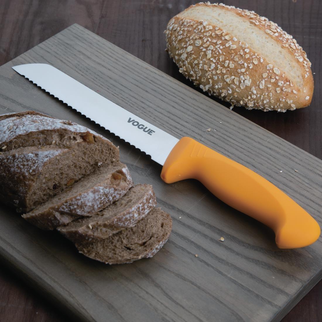 Vogue Soft Grip Pro Bread Knife 19cm - GH528  - 4