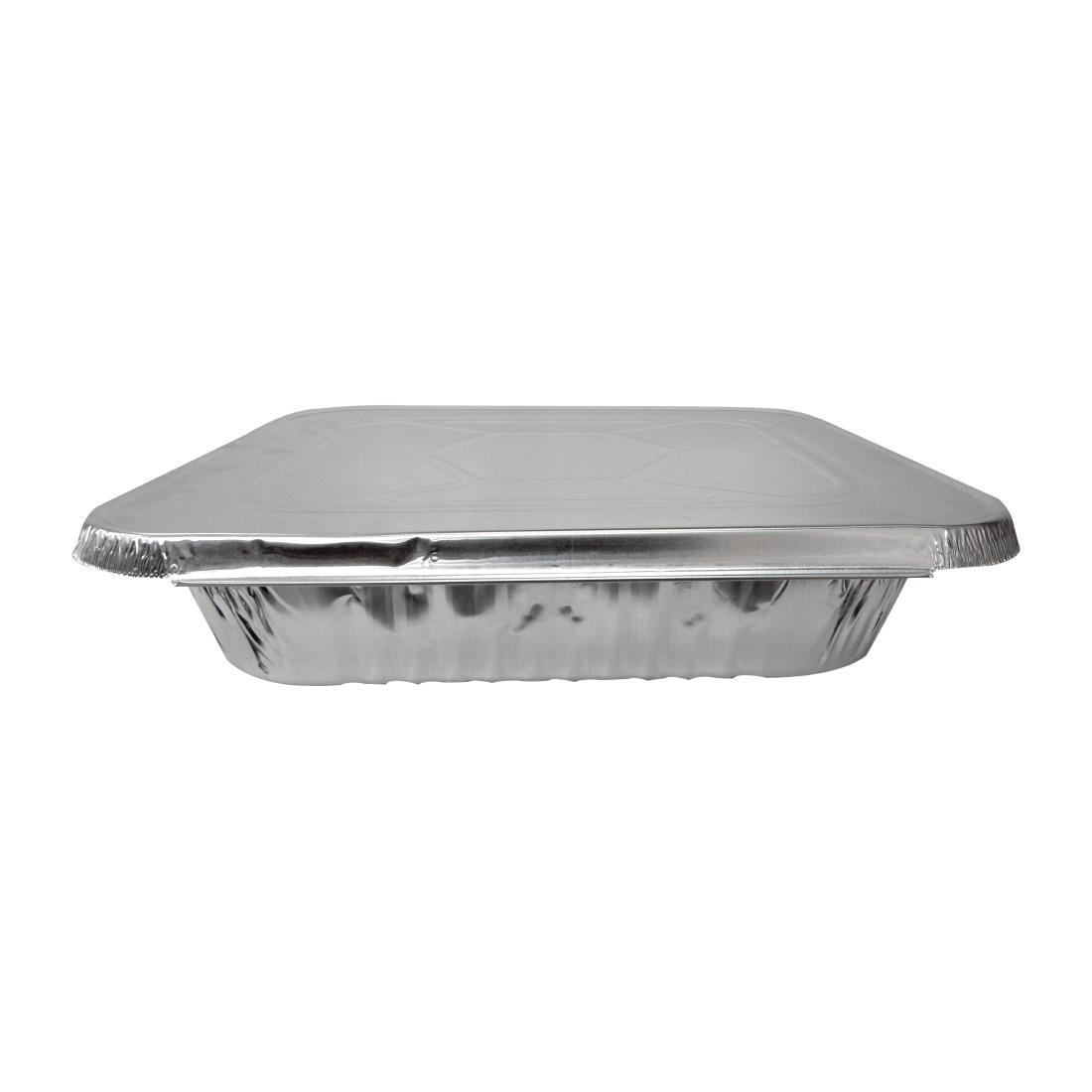 Foil Lid for 1/1 Gastronorm Takeaway Containers (Pack of 50) - FJ857  - 2