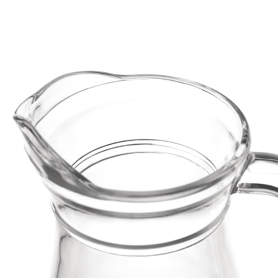 Olympia Glass Jugs 1Ltr (Pack of 6) - GF923  - 4