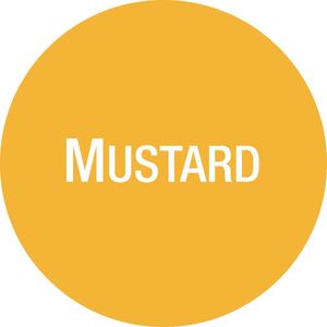 FIFO Sauce Bottle Mustard Labels (Pack of 24) - GJ072  - 1