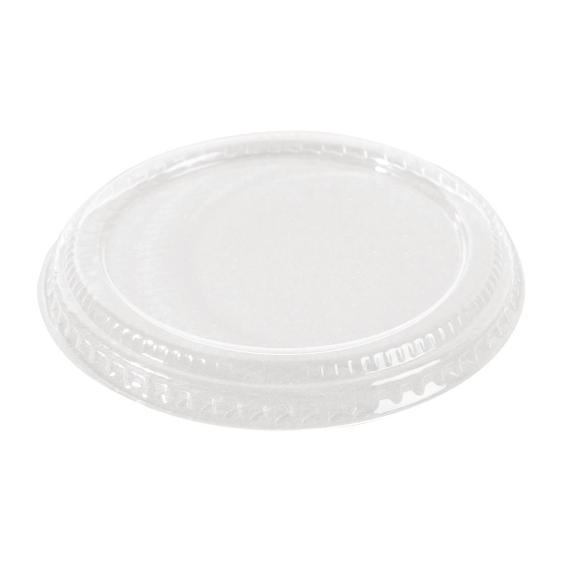 Solia PLA Lids for Round Container 180ml (Pack of 50) - FC768  - 1
