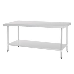 Vogue Stainless Steel Prep Table 1800mm - GJ504  - 1
