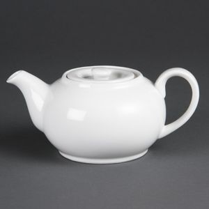 Olympia Whiteware Teapots 852ml (Pack of 4) - CB474  - 1