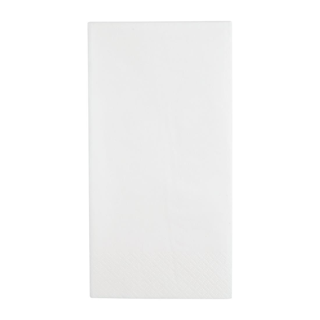 Fiesta Recyclable Dinner Napkin White 40x40cm 3ply 1/8 Fold (Pack of 1000) - FE258  - 2