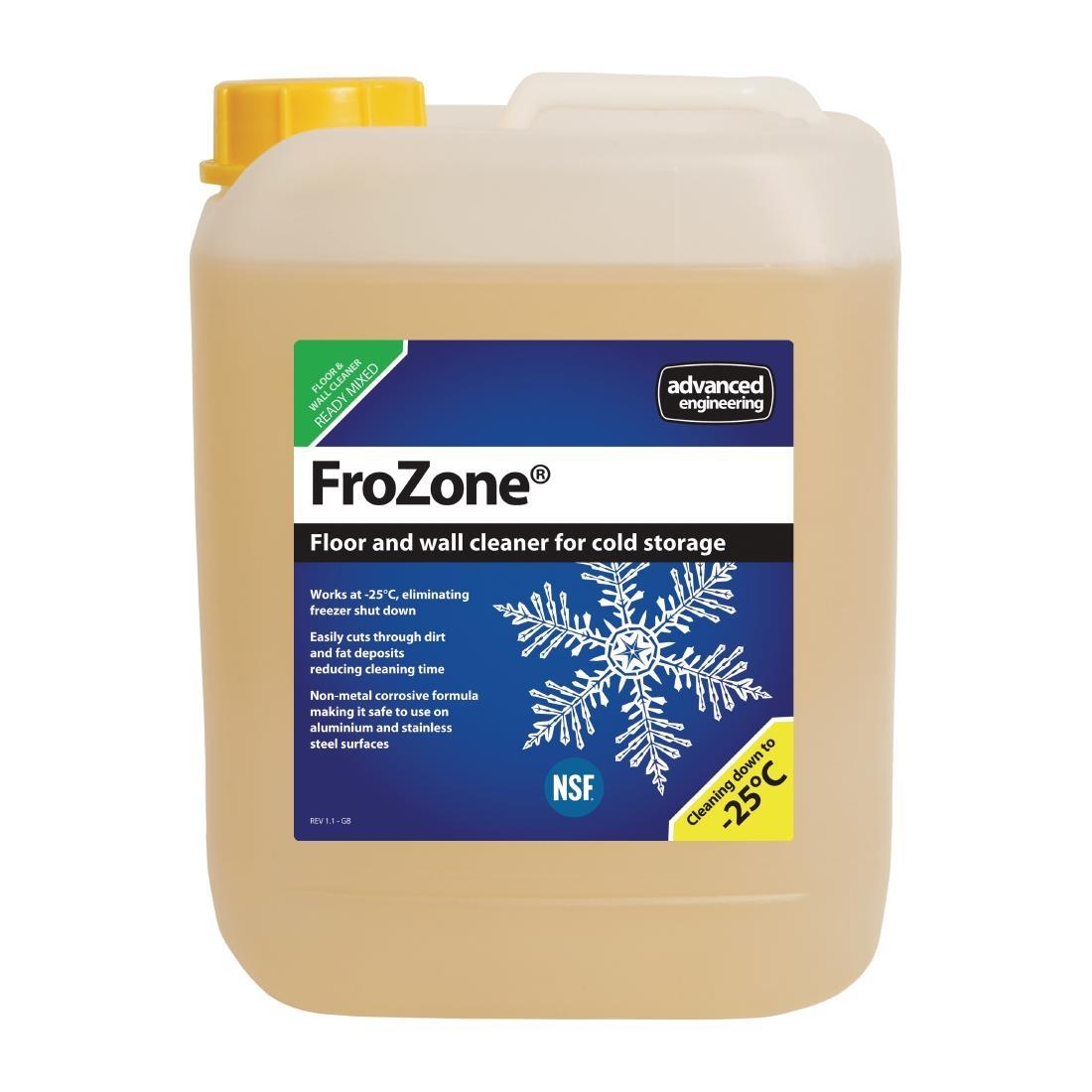 FroZone Low Temperature Refrigerator and Freezer Cleaner Ready To Use 5Ltr (4 Pack) - DB625  - 1