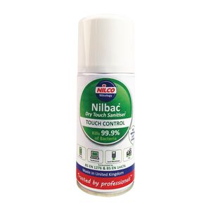 Nilco Nilbac Dry Touch Surface Sanitiser Aerosol 150ml - FN966  - 1
