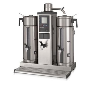Bravilor B20 HW5 Bulk Coffee Brewer with 2x20Ltr Coffee Urns and Hot Water Tap 3 Phase - DC693-3P50  - 1