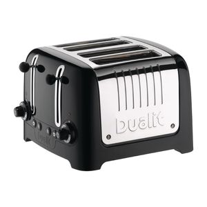 Dualit 4 Slice Lite Toaster Black 46205 - GF336  - 1