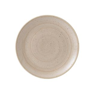 Churchill Stonecast Coupe Plate Nutmeg Cream 288mm (Pack of 12) - GR934  - 1