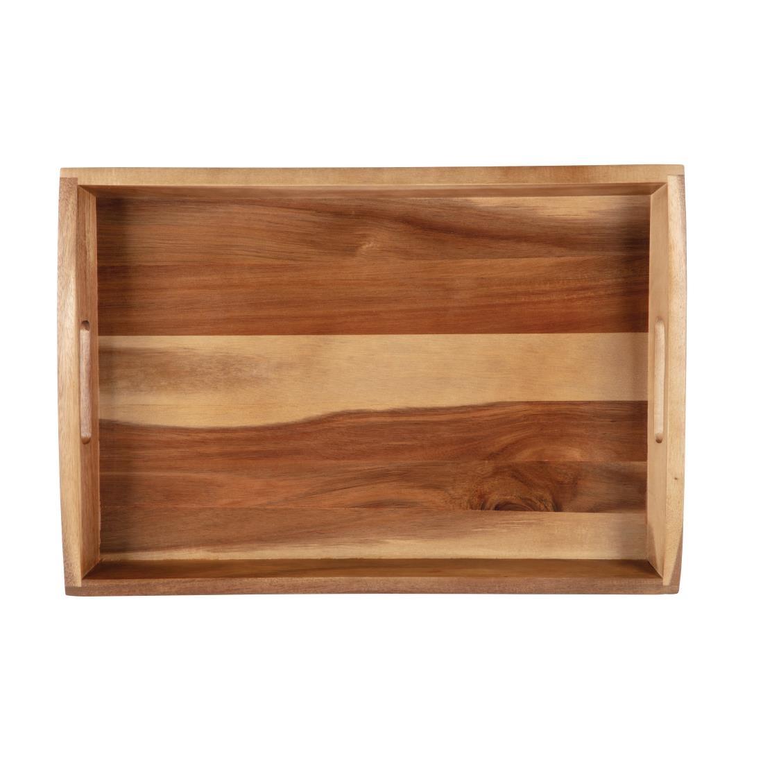 Olympia Large Acacia Wood Butler Tray 510mm - GM266  - 2