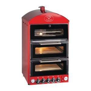 King Edward Pizza King Oven and Warmer PK2W Red - DW477  - 1