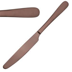 Olympia Cyprium Copper Table Knife (Pack of 12) - HC340  - 1