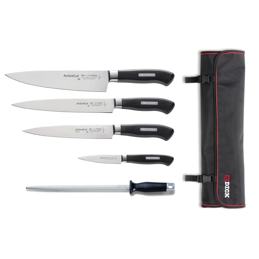 Dick Active Cut 5 Piece Knife Set with Wallet - S903  - 1