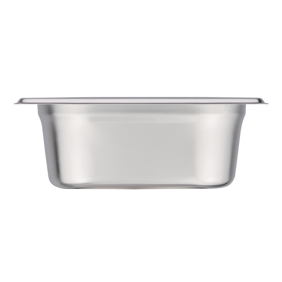 Vogue Stainless Steel 1/9 Gastronorm Pan 65mm - K824  - 5