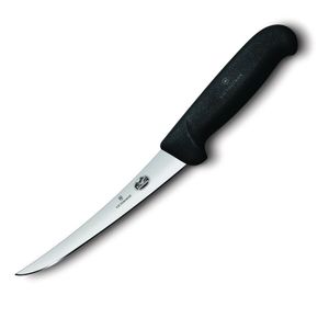 Victorinox Fibrox Boning Knife Narrow Curved Blade 12cm - CW455  - 1