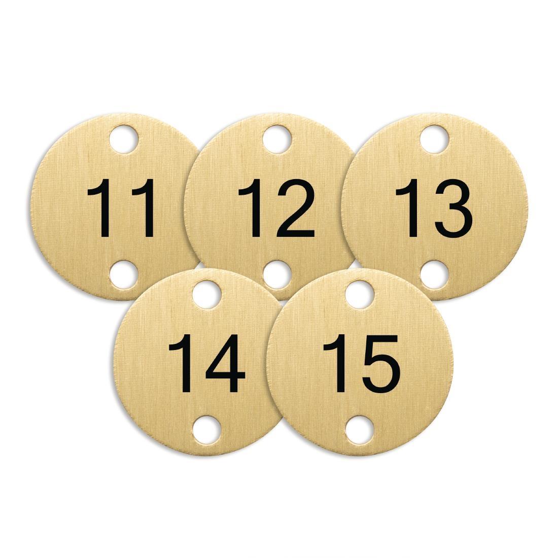Bolero Table Numbers Bronze (11-15) - DY776  - 3