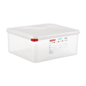 Araven Polypropylene 2/3 Gastronorm Food Storage Container 13.5Ltr (Pack of 4) - T990  - 1
