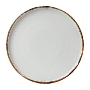 Dudson Harvest Natural Walled Plate 260mm (Pack of 6) - FE383  - 1