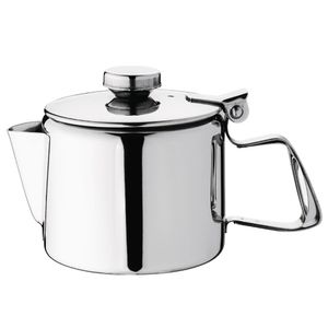 Olympia Concorde Stainless Steel Teapot 290ml - P964  - 1